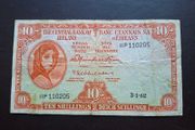 1962 Lady Lavery 10 Shillings