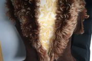 Real shearling waistcoat, good condition, size 10