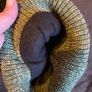 Khaki/Olive Bobble Hat from RockJock Image 2