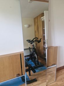 IKEA mirrored wardrobe doors