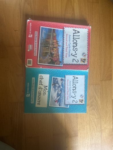 Allons-y 2 textbook and portfolio