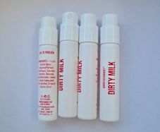 BORNTOSTANDOUT Dirty Milk Eau de Parfum 2ml each 4e each. Spend over 50e on countless items free postage.  4 for 12e
