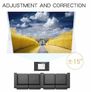 Mini Wifi Projector Support Full HD1080P Portable LED Home Theater Projectors HDMI USB Media Image 3