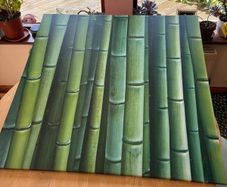 Large Bamboo Canvas Picture