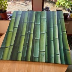 Large Bamboo Canvas Picture