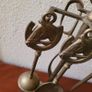Vintage brass equine companion set Image 2