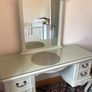 Cream Dressing Table with Mirror  French Style Image 3