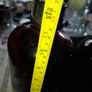 2 Large Old Amber Glass Chemist Pharmacy Bottles, Postage Available Image 5