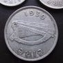 1939 Irish Republic. Set of 3 Silver Coins: Half Crown&Florin&Shilling Image 6