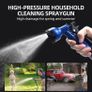 CNMTCCO Garden Hose Pipe, 100FT Garden Hoses Expandable with 3/4", 1/2" Fittings, Expanding Magic Hose, with 7 Function Spray Nozzle, Anti-Leakage Latex Core Hosepipe (30M) Image 4