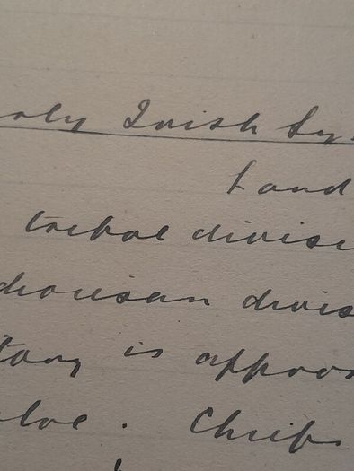 two hand written books