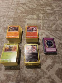 Pokemon Cards and Yu-Gi-Oh cards
