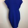 New look Maternity royal blue knee length pencil dress 10/12 postage included Image 3