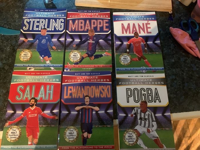 Ultimate football Heroes books brand new