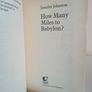 Truth or Fiction by Jennifer Johnston and How Many Miles to Babylon? by Jennifer Johnston (Two Books) (GT673) Image 2