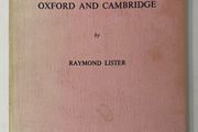 College Stamps of Oxford and Cambridge by Raymond Lister. Harry Hayes 1974 reprint. 64  paperback.