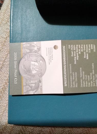 Central Bank  Proof Silver Coin