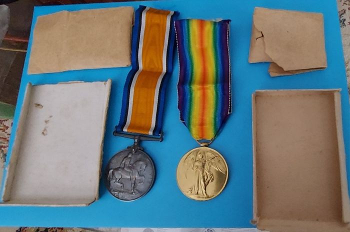 World War 1 Pair of War Medals to R.A.M.C.