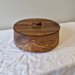 Handcrafted Walnut jewelry box