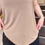 River Island Beige Rhinestone Top - UK 6 Fits UK 8 Image 7