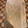 Set of 2 Natural Wooden Global Pill Shelves Image 3