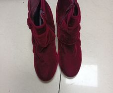 Dorothy  Perkins Velvet  Ankle  Boots.    S. 7.  NEW.
