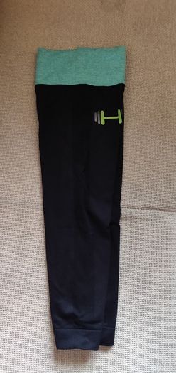 Cropped seamless gym leggings, like new, size 10