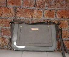 Grey river island handbag