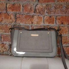 Grey river island handbag