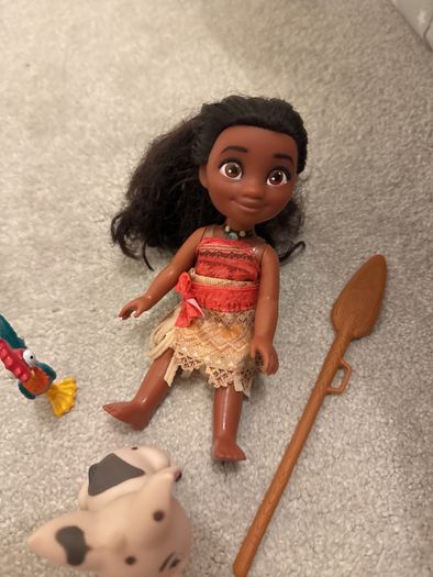 Vaiana  set ( Moana, Maui, Pua, Hei Hei)