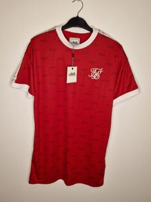 Red SikSilk Basketball Shirt Dress