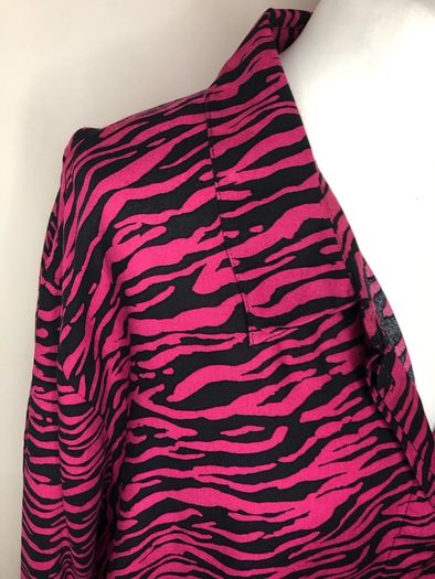 Capsule pink zebra print blouse (size 28)