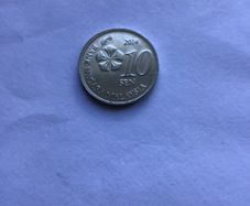 2010 Malaysia coin 10 Sen