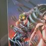Vampirella and Cyberfrog Framed Print Image 2