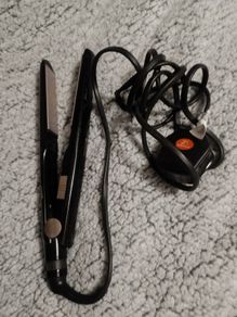 straightener, curler, hair drier brush bundle