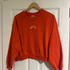 Levi's Women's Crew Sweatshirt in Burnt Orange - size medium