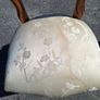 Two balloon back chairs seats need upholstery Image 4