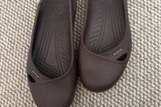 Crocs Olivia Slingback Ballet Flats - Brown- Size 6
