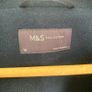 M&S Collection navy over coat. Size 18 Image 4