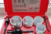 BRAND NEW Bi-Metal Hole Saw Kit,13pcs Hole Saw Cobalt Drill Hole Cutter Set with Mandrels for Soft Metal Sheet,Wood,Drywall,Aluminum