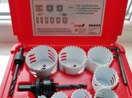 main image for ad BRAND NEW Bi-Metal Hole Saw Kit,13pcs Hole Saw Cobalt Drill Hole Cutter Set with Mandrels for Soft Metal Sheet,Wood,Drywall,Aluminum