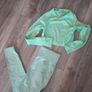 Green 2 piece gymshark Image 4