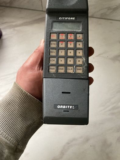 1980's cell phone orbitel citiphone