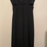 TRENDYOL Black Woven Cut Out Detail Side Split Maxi Size 14! Image 6