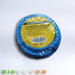 Mini Coil Rope -8mm x 30m Blue