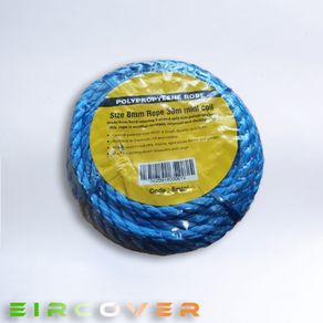 Mini Coil Rope -8mm x 30m Blue