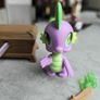 Captain Celaeno & Spike The Dragon - The Movie Figure Set 2017 Complete , No Box, Mlp G4 My Little Pony Image 7