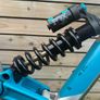 CUBE HANZZ DH MTB 18" with Bell full face helmet and gloves Image 8