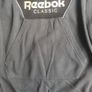 Reebok Classic Grey Half Zip Sweatshirt Big Back Logo Size M Image 6