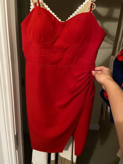 red dress size S